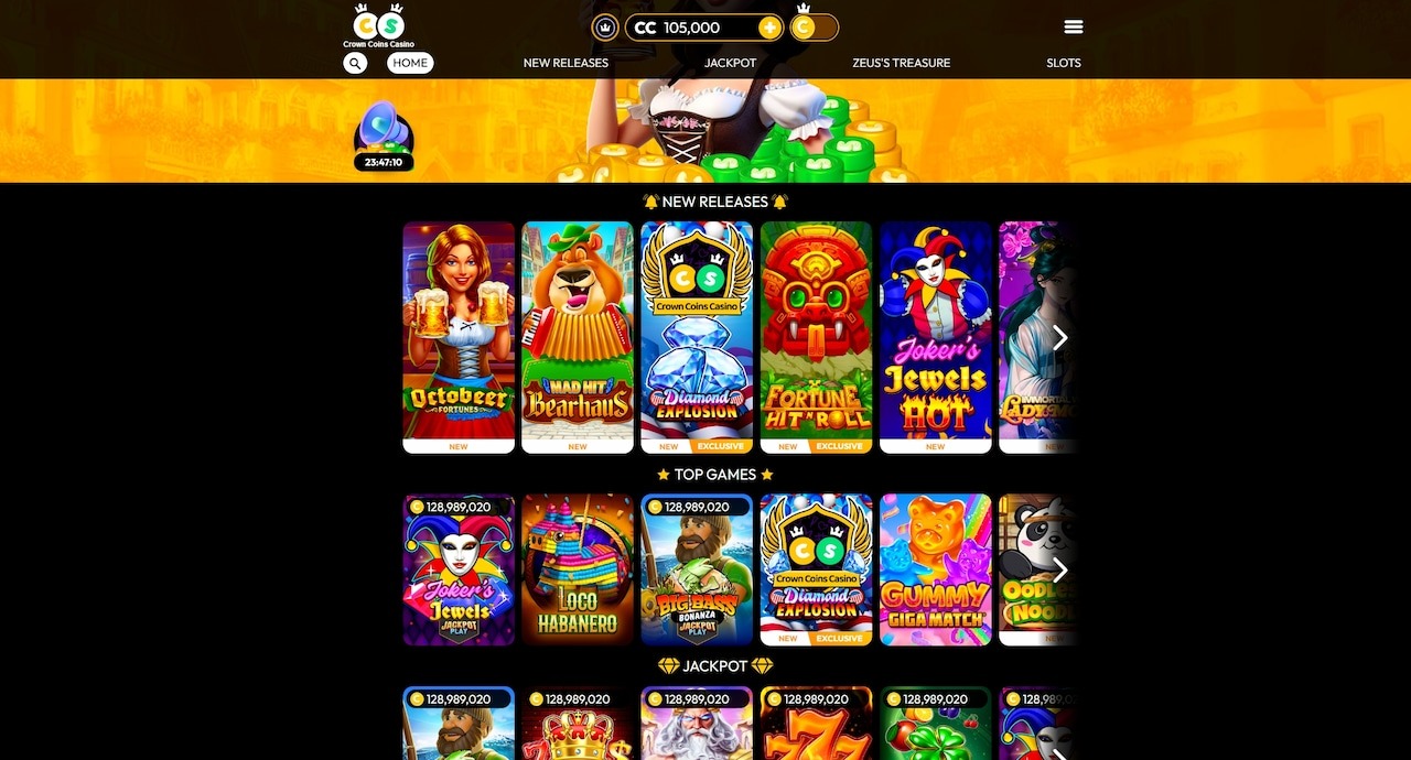 Crown Coins Games